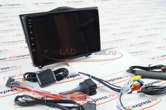 Мультимедиа (магнитола) на Лада Гранта FL с комплектом для установки Teyes X1 4G 9 дюймов Андроид 10_1