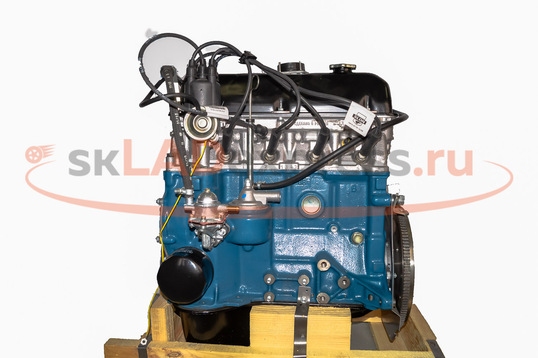 Двигатель ВАЗ 2106 в сборе с впускным и выпускным коллектором на ВАЗ 2106, 2107, Лада Нива 4х4 карбюратор_1