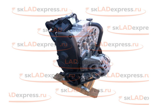 Двигатель без впускного и выпускного коллектора ВАЗ 11186 на Лада Гранта, Калина 2_1