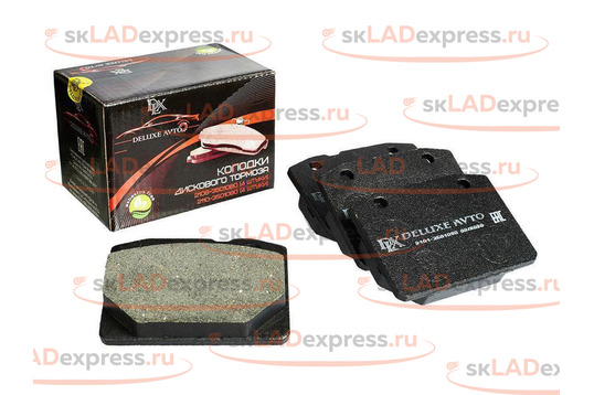 Комплект задних тормозных колодок DLX Deluxe для Лада Ока_1