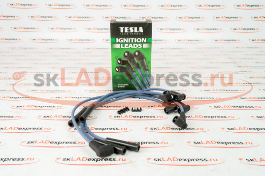 Комплект высоковольтных проводов, 70% силикон Tesla T419H на Лада Нива 4х4, Надежда карбюратор_1