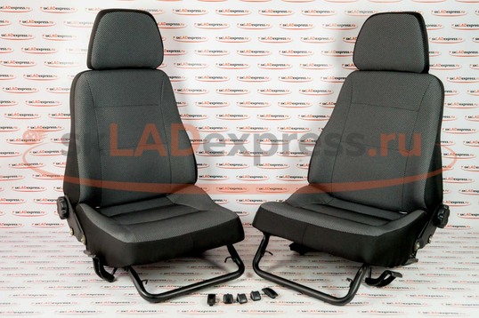 Комплект оригинальных передних сидений с салазками на ВАЗ 2108, 2113_1