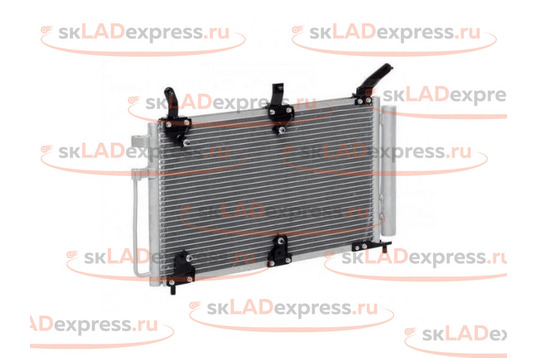 Радиатор с ресивером Лузар для кондиционера Panasonic на Лада Калина_1