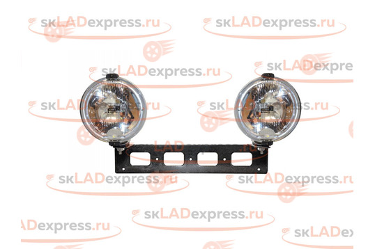 Кронштейн крепления противотуманных фар ТехноСфера на передний бампер любых автомобилей_1