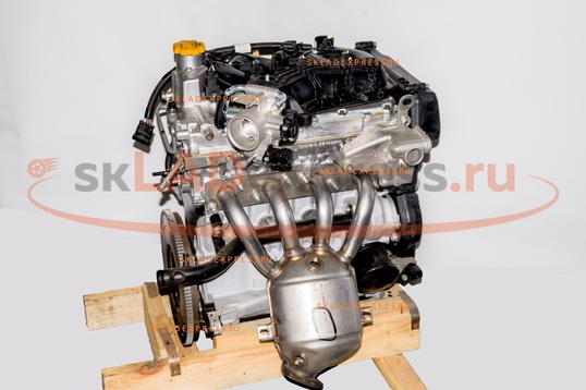 Двигатель ВАЗ 21124 без впускного и выпускного коллектора на ВАЗ 2110-2114_1