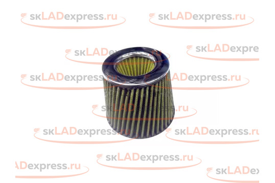 Воздушный фильтр нулевого сопротивления желтый конус на ВАЗ инжектор_1