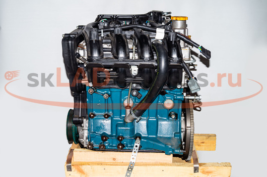 Двигатель с оборудованием ВАЗ Lada Kalina (1,4л. 16кл.) Евро-IV мех. дроссель