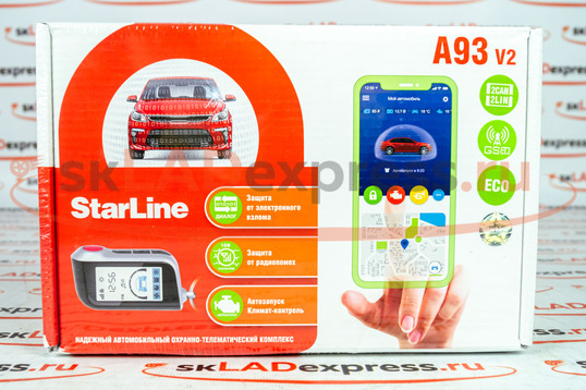 Автосигнализация StarLine A93 CAN-LIN GSM ECO Slave_1