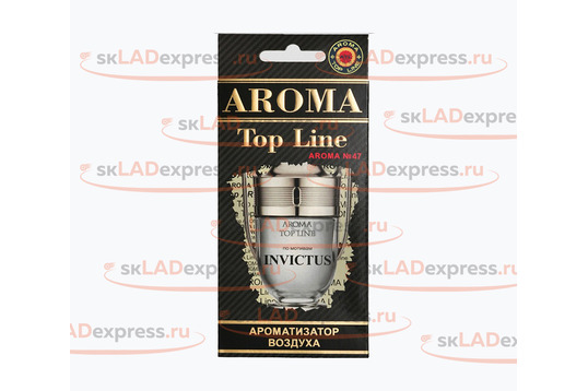 Автомобильный ароматизатор картонный Aroma Top Line_1