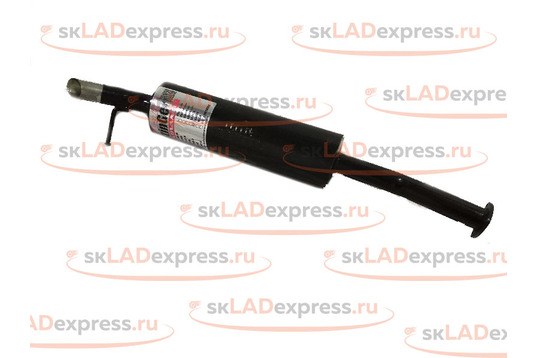 Прямоточный глушитель основной на Лада Ларгус с двигателем ВАЗ Stinger Auto_1