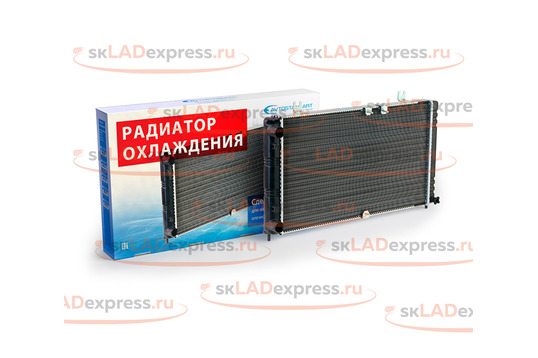 Радиатор охлаждения двигателя Avtostandart на Лада Приора_1