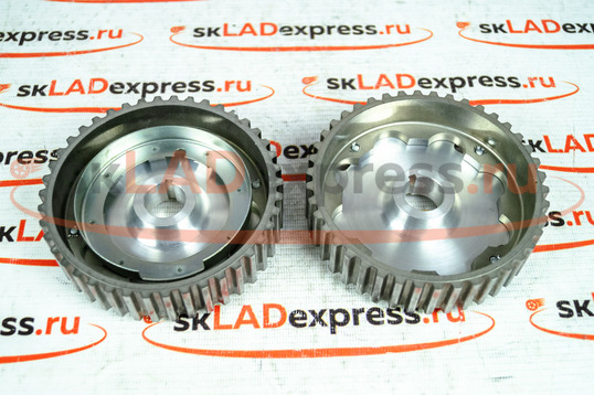 Шестерни разрезные ГРМ (алюминиевая ступица) с маркерным диском на 16кл ВАЗ 2110-2112, 2114_1