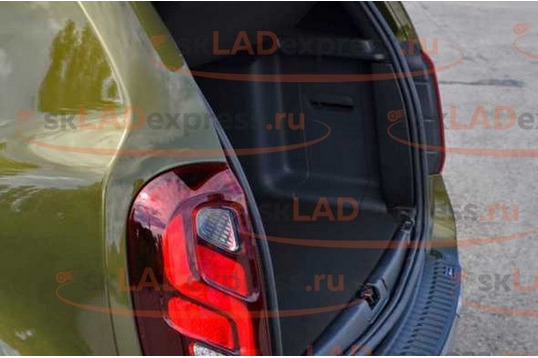 Накладки боковин багажника КАРТ на Renault Duster с 2015 г.в._1