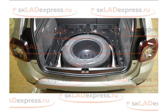 Ящики-органайзеры в багажник гладкие КАРТ на Renault Duster 2015-2021 г.в._1