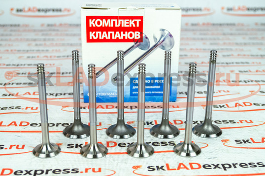 Комплект клапанов Avtostandart на ВАЗ 2108-2115, Лада Гранта, Калина, Калина 2, Приора, Ока_1