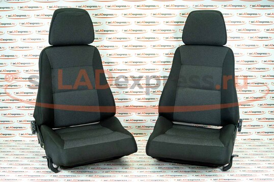 Комплект оригинальных передних сидений с салазками на ВАЗ 2109, 21099, 2114, 2115_1