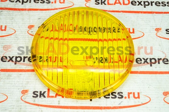 Стекло круглой противотуманной фары желтое Освар на ВАЗ 2108-21099_1