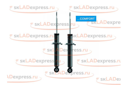 Масляные амортизаторы задней подвески АСОМИ KIT Comfort на ВАЗ 2110-2112_1