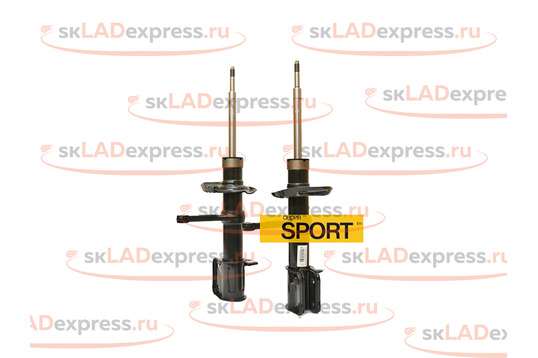 Стойки передней подвески газомасляные с занижением 30мм АСОМИ KIT Sport на Лада Приора_1
