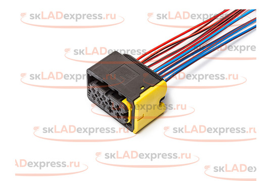 Разъемы Cargen 1-1564514-1 к передней фаре с проводами на УАЗ Патриот_1