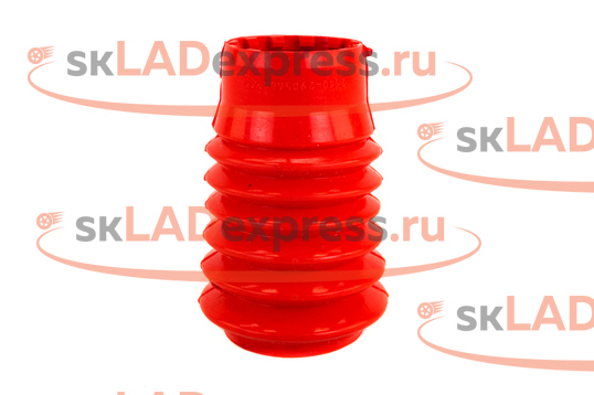 Пыльник переднего амортизатора, красный на ВАЗ 2108-2115, 2110-2112, Лада Гранта, Калина, Приора_1