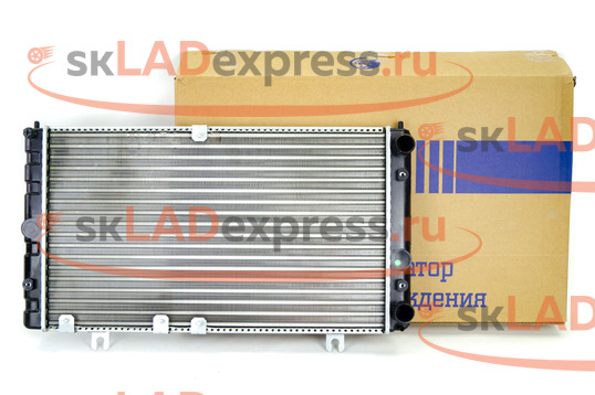 Радиатор охлаждения двигателя Лузар на Лада Калина_1