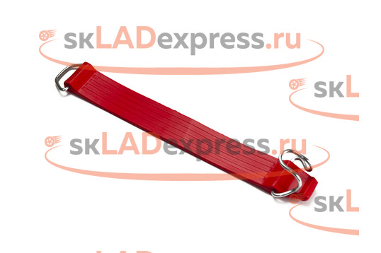 Ремень фиксации инструментальной сумки CS20 Drive (красный силикон L240) на ВАЗ 2108-21099, 2113-2115_1