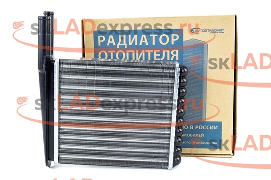 Радиатор отопителя Avtostandart на Лада Калина_1