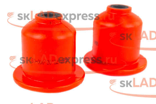 Сайлентблоки заднего рычага, красный полиуретан SS20 Спорт на ВАЗ 2108-21099, 2113-2115_1