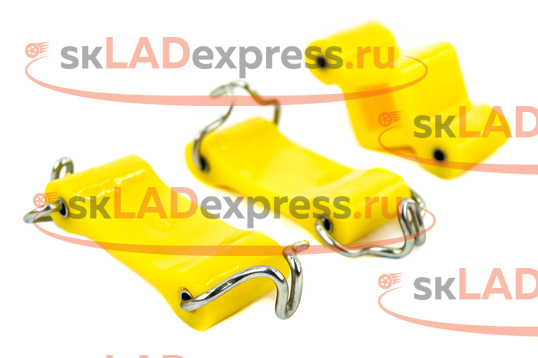 Комплект крепления глушителя, желтый полиуретан Балаково на ВАЗ 2101-2107, Лада Нива 4х4 до 1994 г.в._1