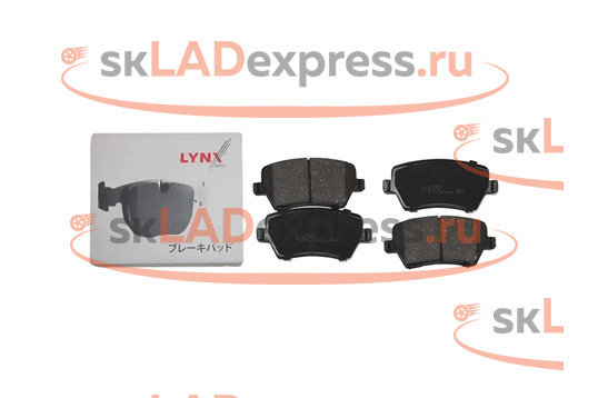 Колодки переднего тормоза (комплект) LYNX на Лада Ларгус_1