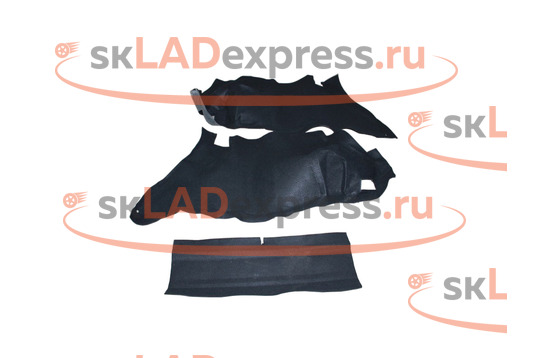 Обивка арок багажника, мягкий материал на ВАЗ 2112_1