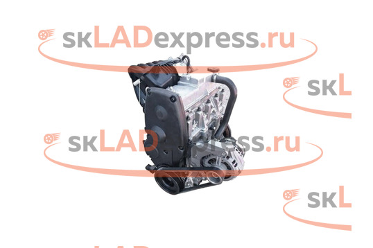 Двигатель без впускного и выпускного коллектора ВАЗ 11189 на Лада Ларгус_1