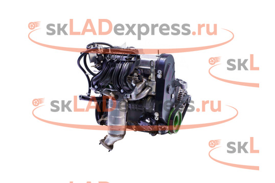 Двигатель без впускного и выпускного коллектора ВАЗ 11183 на Лада Калина_1