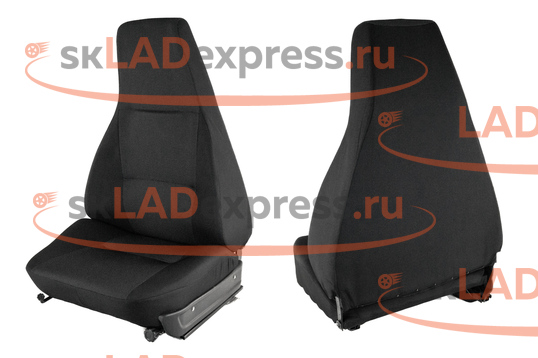 Сиденья передние (комплект) оригинальные с салазками на ВАЗ 2104, 2105, 2107_1