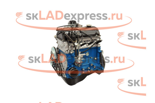 Двигатель ВАЗ 2106 без впускного и выпускного коллектора на ВАЗ 2106, 2107, Лада Нива 4х4 карбюратор_1