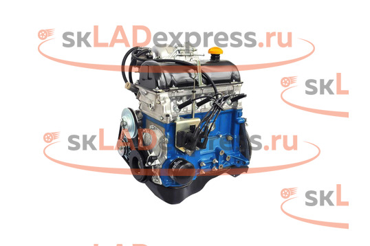 Двигатель в сборе с впускным и выпускным коллектором ВАЗ 21067 на ВАЗ 2104, 2105, 2107 инжектор_1