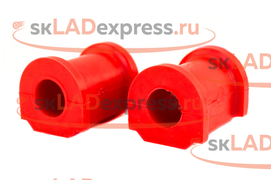 Подушки поперечного стабилизатора 20 мм, красный полиуретан CS20 Drive на Лада Калина, Приора_1