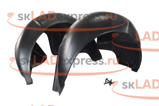 Комплект задних локеров (установка без сверления кузова) Novline на Лада Приора, Приора 2_1
