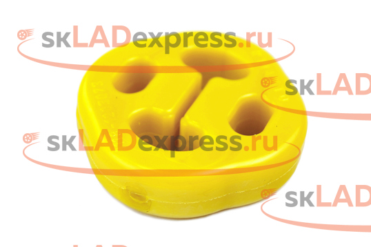 Подушка глушителя, желтый полиуретан CS20 COMFORT на Лада Калина, Калина 2, Гранта, Гранта FL, Datsun_1