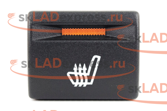 Кнопка обогрева сиденья, белая подсветка, оранжевая индикация на Лада Гранта FL, Нива Легенд_1