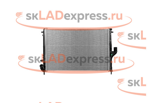 Радиатор охлаждения двигателя LYNX на 16 кл Лада Ларгус с кондиционером_1