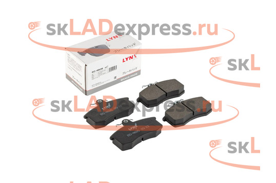 Колодки переднего тормоза LYNX BD-4605 на ВАЗ 2108-21099_1