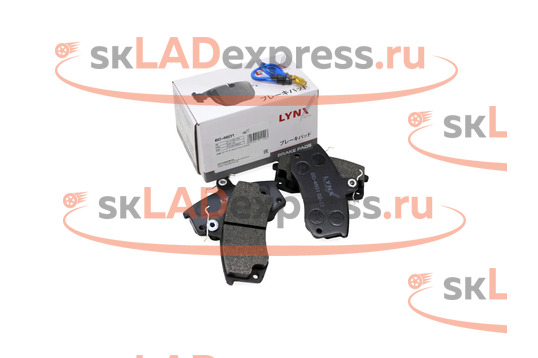 Колодки переднего тормоза LYNX BD-4601 на ВАЗ 2110-2112_1