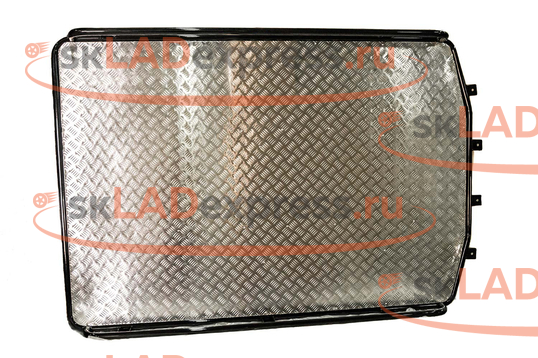 Багажник удлиненный 0358 Трофи с алюминиевым листом без поперечин для Лада 4х4 2131_1