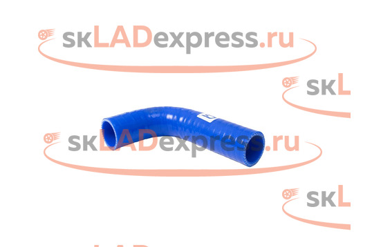 Патрубок системы охлаждения, синий силикон CS20 Profi на ВАЗ 2108-2115_1