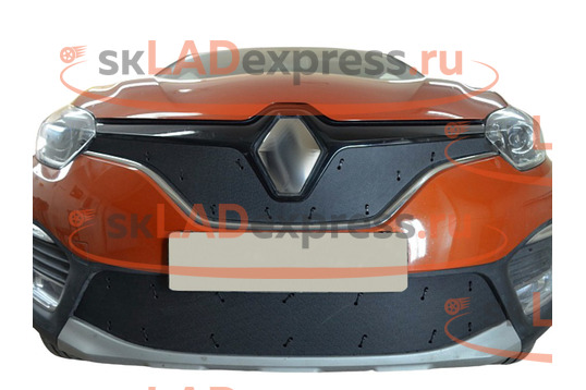 Комплект зимних заглушек решетки радиатора КАРТ на Renault Kaptur_1