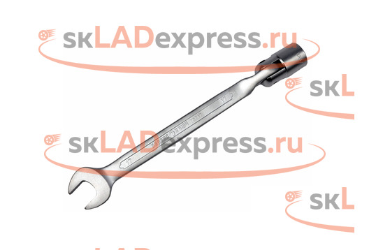 Ключ рожковый с карданной головкой (пьяный) удлиненный 17 мм Сервис Ключ 70717_1