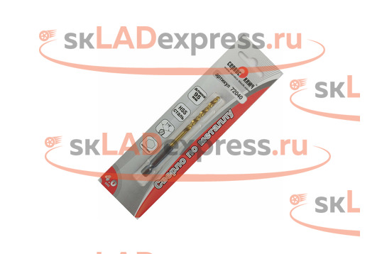 Сверло по металлу 4 мм с шестигранным хвостовиком Сервис Ключ 72040_1