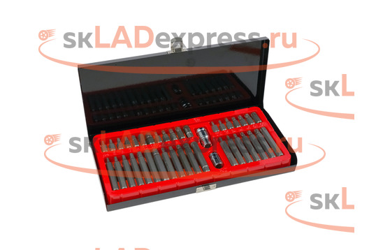 Набор бит TORX, SPLIINE, HEX, 40 предметов Сервис Ключ 76450_1